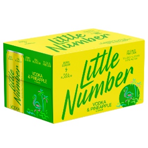 Picture of Little Number 5% Vodka Pineapple 12pk Cans 250ml