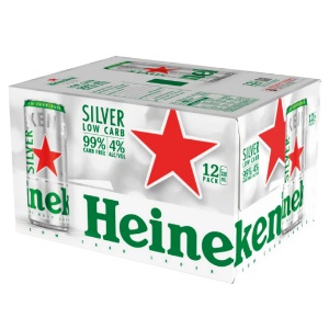 Picture of Heineken Silver Low Carb 12pack Cans 330ml