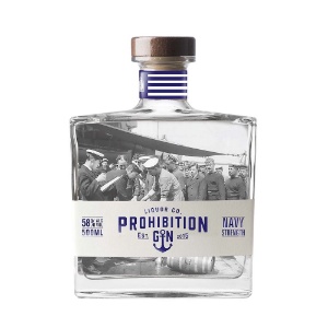 Picture of Prohibition 58% Navy Strength Gin 500ml