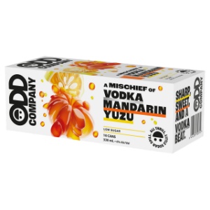 Picture of ODD Co Mandarin & Yuzu 10pk Cans 330ml