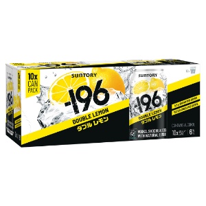 Picture of 196 Double Lemon 6% 10pk Cans 330ml