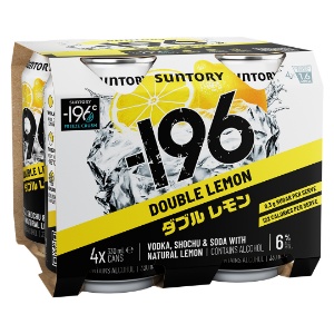 Picture of 196 Double Lemon 6% 4pk Cans 330ml