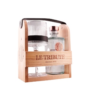 Picture of Le Tribute Gin with Balloon Glass Crate 700ml