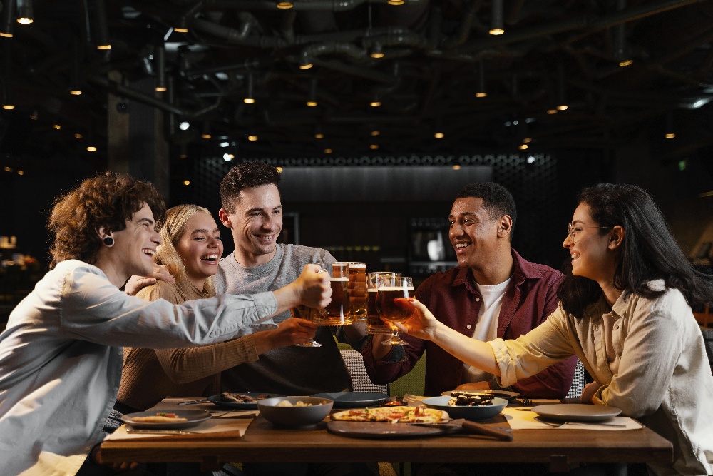 Beer with friends